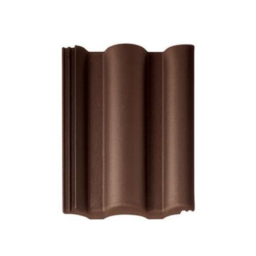 Цементно-песчаная черепица BRAAS Таунус темно-коричневый