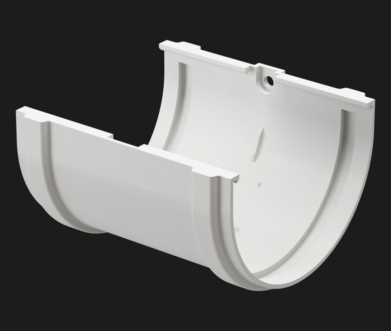 Docke / Деке PREMIUM Соединитель желобов, Пломбир