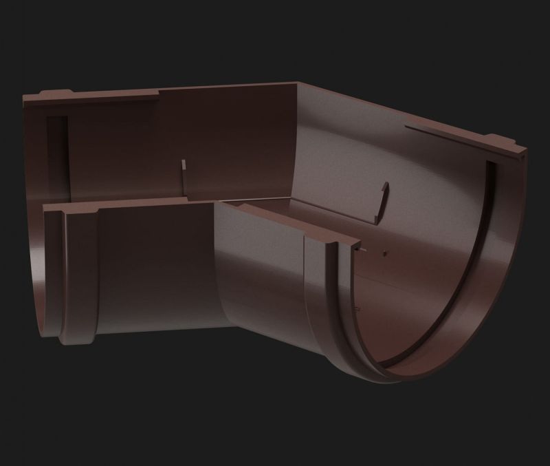 Docke / Деке PREMIUM Угловой элемент 135°, Шоколад