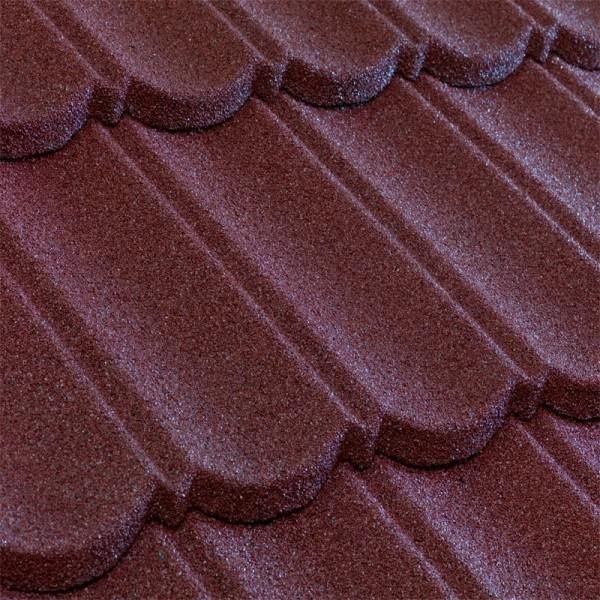 Композитная черепица Metrotile MetroBond Бордо