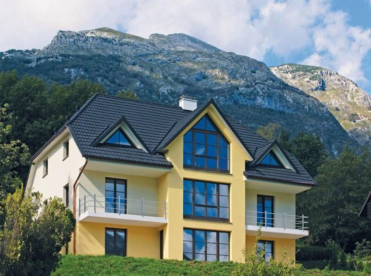 Композитная черепица Metrotile MetroBond Тёмно-синий