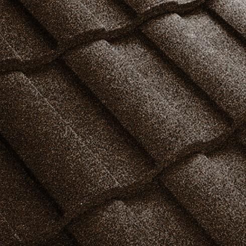 Композитная черепица Metrotile MetroRoman Айрон барк