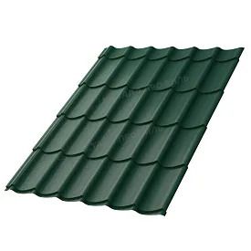 Металлочерепица МП Ламонтерра VikingMP® E RAL6005 Зеленый мох