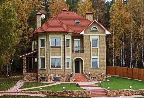 Композитная черепица Metrotile Mistral Красный