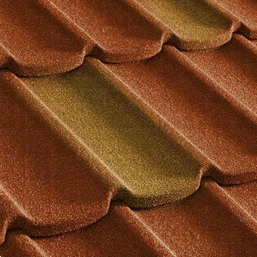 Композитная черепица Metrotile Mistral Терракотово-желтый