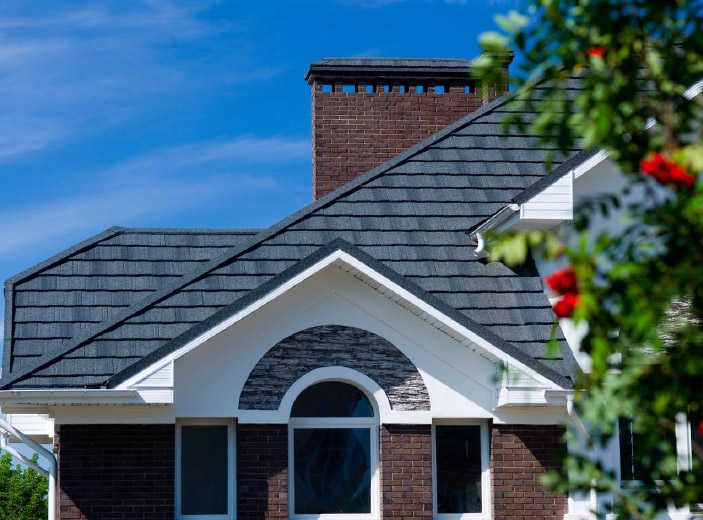 Композитная черепица Metrotile MetroShake II Тёмно-синий