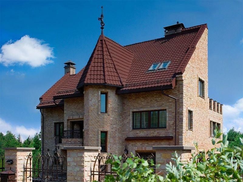 Композитная черепица Metrotile MetroClassic Бордо