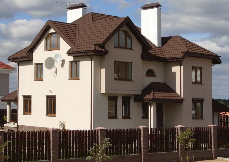 Композитная черепица Metrotile Gallo Коричневый