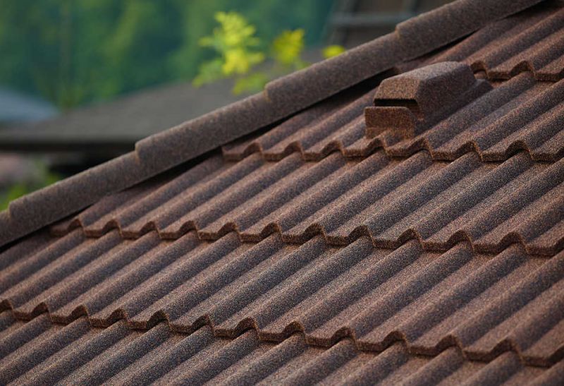 Композитная черепица Metrotile Gallo Коричневый