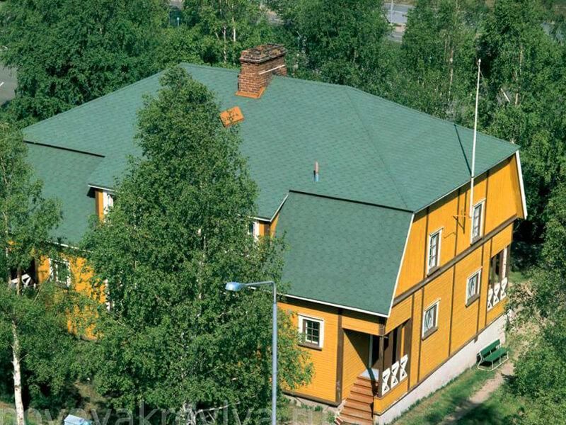 Гибкая черепица Katepal KL зеленый