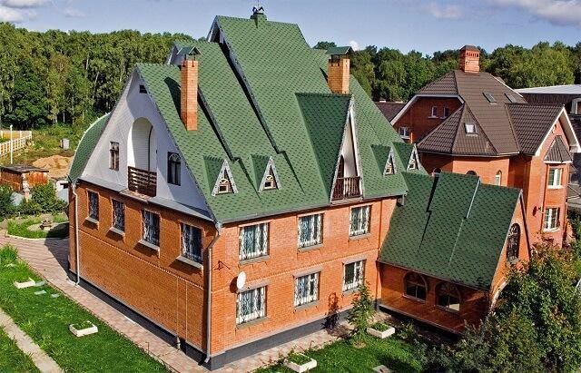 Гибкая черепица Katepal Katrilli зелень моховая