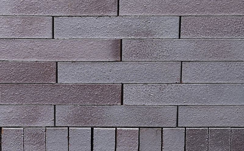 Кирпич клинкерный Muhr 10 Violettblau geflammt гладкий, 290*90*52 мм
