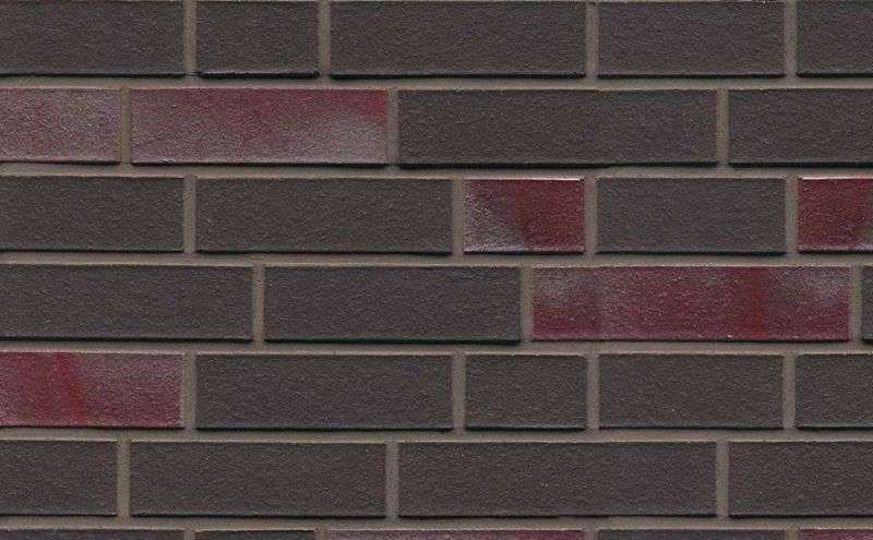 Кирпич клинкерный Muhr 22 Schiefer blau-bunt гладкий, 240*55*71 мм