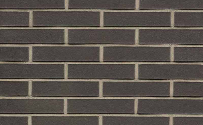 Кирпич клинкерный Muhr 05 Eisenschmelz Schwarzbraun гладкий, 240*115*52 мм