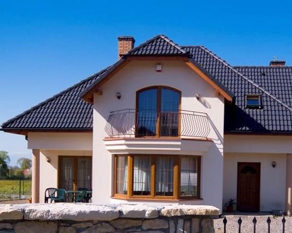 Цементно-песчаная черепица Забудова Черный