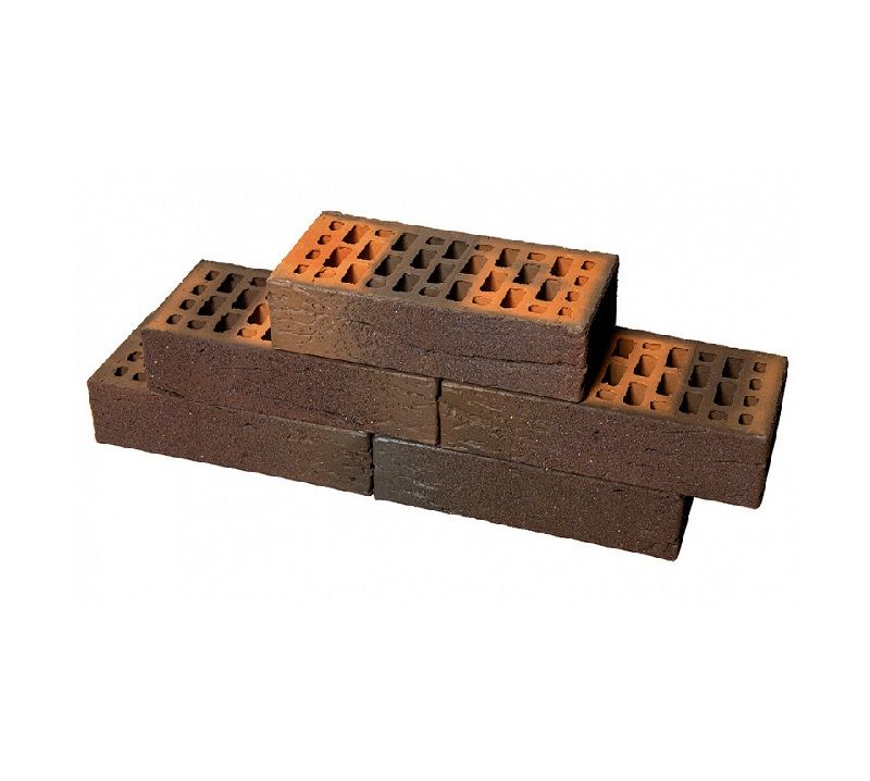 Кирпич БРАЕР кладка limited Этна кора дуба, 250*120*65 мм