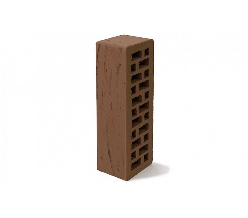 Кирпич BRAER светло-коричневый риф, 250*85*65 мм