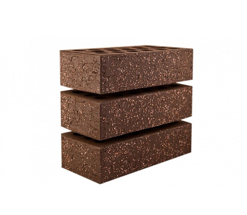 Кирпич облицовочный Kerma Premium Brown granite 250*120*65 мм