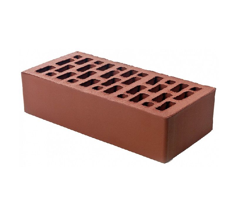 Кирпич BRAER бордо гладкий, 250*120*65 мм