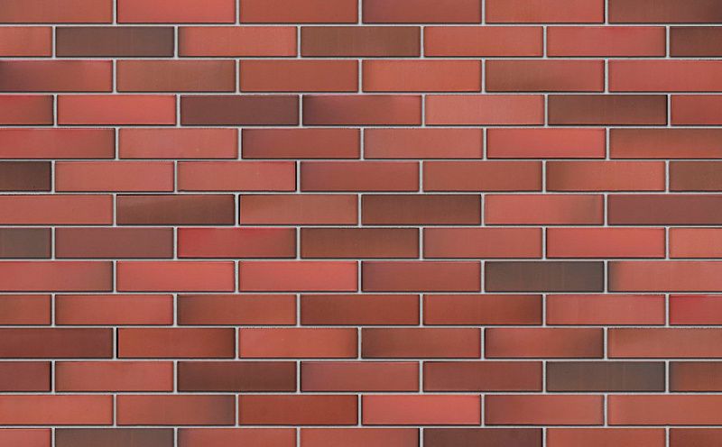 Кирпич БРАЕР кладка бордо гладкий, 250*120*65 мм