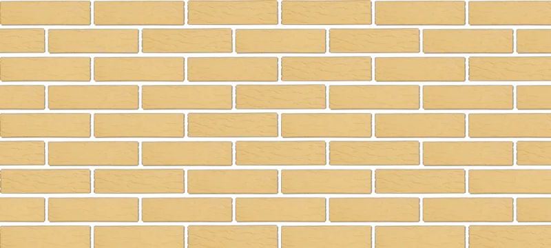 Кирпич облицовочный пустотелый 1НФ Слоновая кость Рустик TEREX