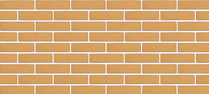 Кирпич облицовочный пустотелый 1НФ Солома Рустик TEREX