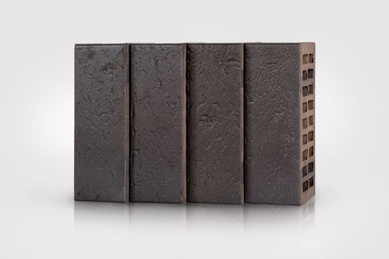 Кирпич керамический 1.4NF Black Premium облицовочный