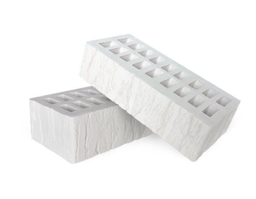 Кирпич керамический 1 НФ Белый Cortex облицовочный