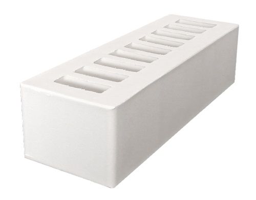 Кирпич керамический 0.7 НФ Белый Гладкий облицовочный