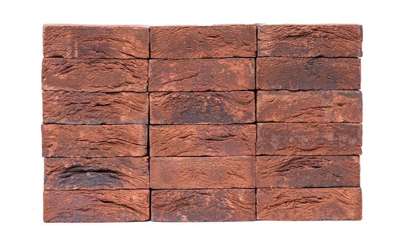 Кирпич облицовочный ENGELS Limburgs oranje bont, 215*45-50*66 мм