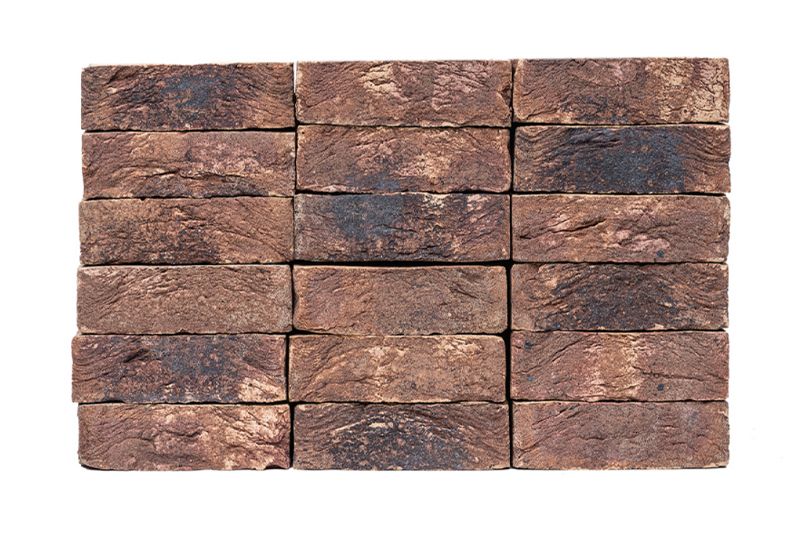 Кирпич облицовочный ENGELS Koper roodbont, 214*45-50*66 мм