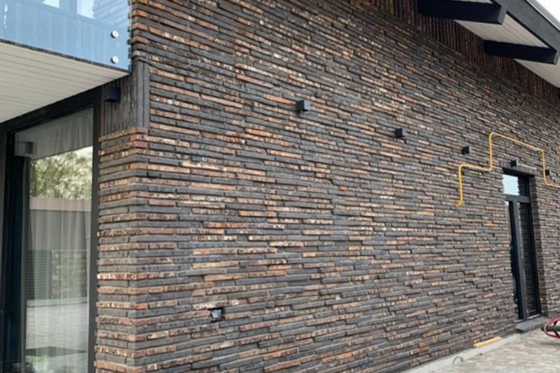 Кирпич облицовочный Сафоново Клинкер Модель №14, 525*100*40 мм