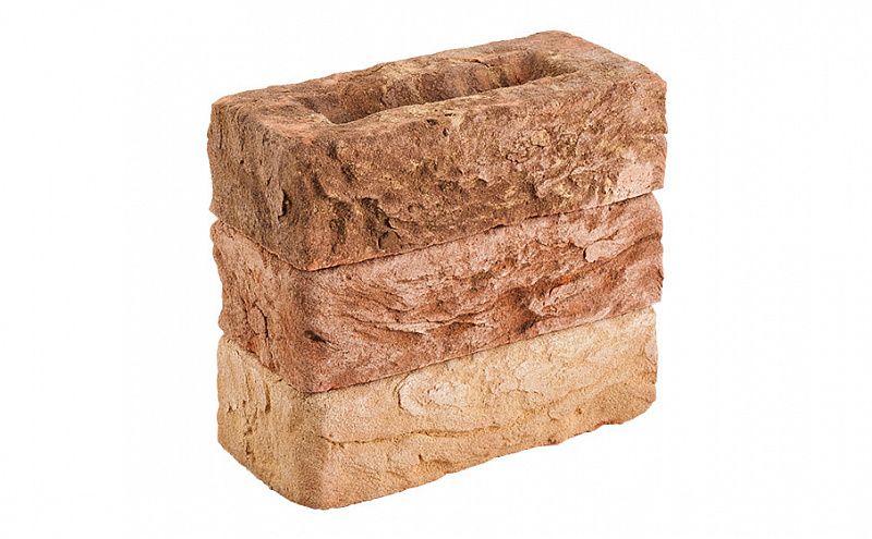 Кирпич облицовочный Тандем (Донские зори) Болдино, 215*102*65 мм