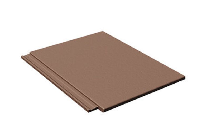 Цементно-песчаная черепица BRAAS Эво Коричневый
