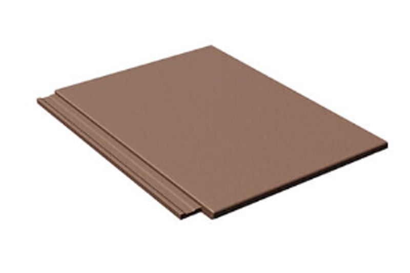 Цементно-песчаная черепица BRAAS Эво Коричневый