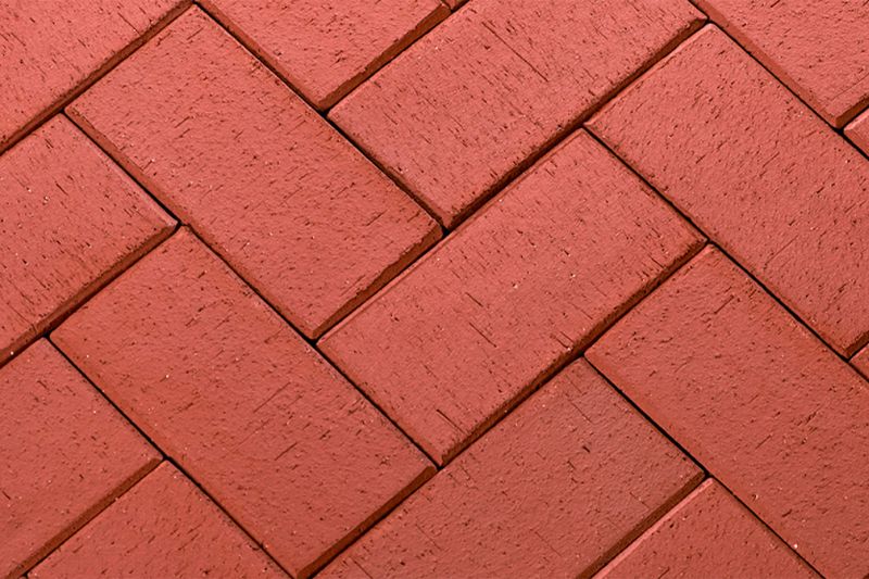 Клинкерная брусчатка ЛСР Лондон красный 200*100*50 мм