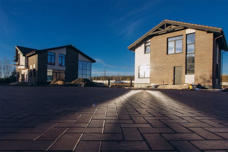 Клинкерная брусчатка ЛСР Турин бронзовый, 200*100*50 мм