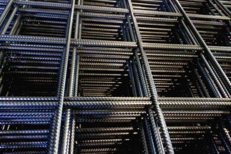 Арматурная сетка 2х2м, размер ячейки 100х100, d4,5