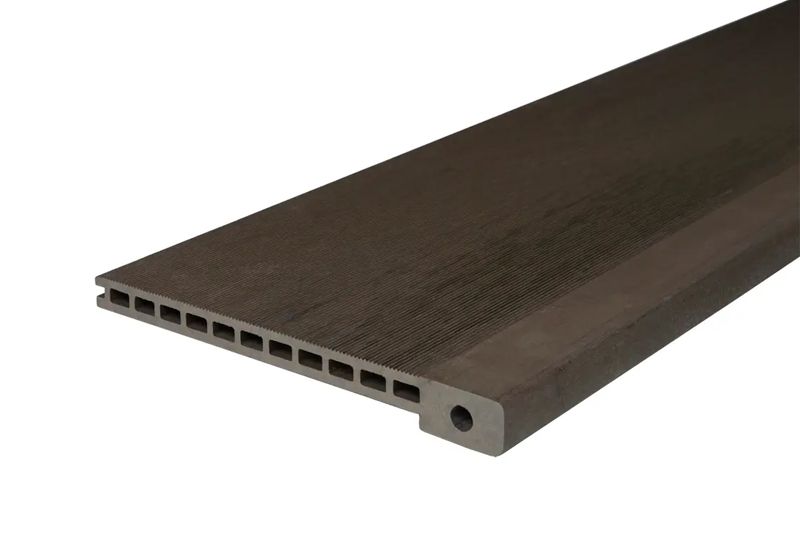 Террасная доска СМ Decking stair (ступени) венге 3000х345х25