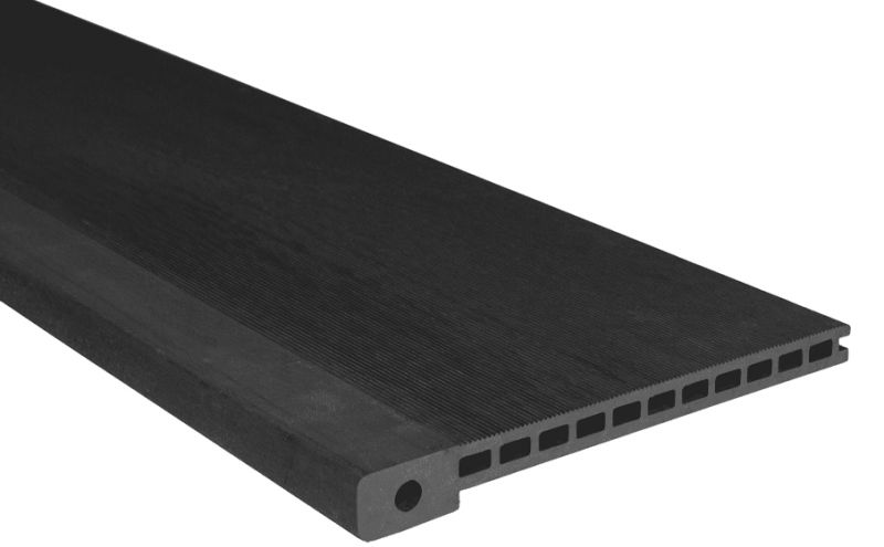 Террасная доска СМ Decking stair (ступени) черное дерево 3000х345х25