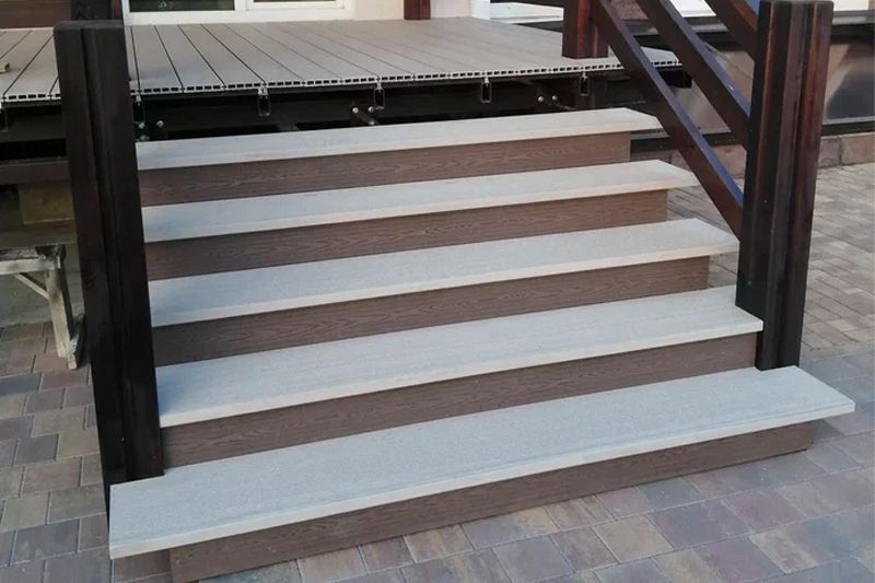 Террасная доска СМ Decking bark ясень 3000х140х25 (0,42 м2)