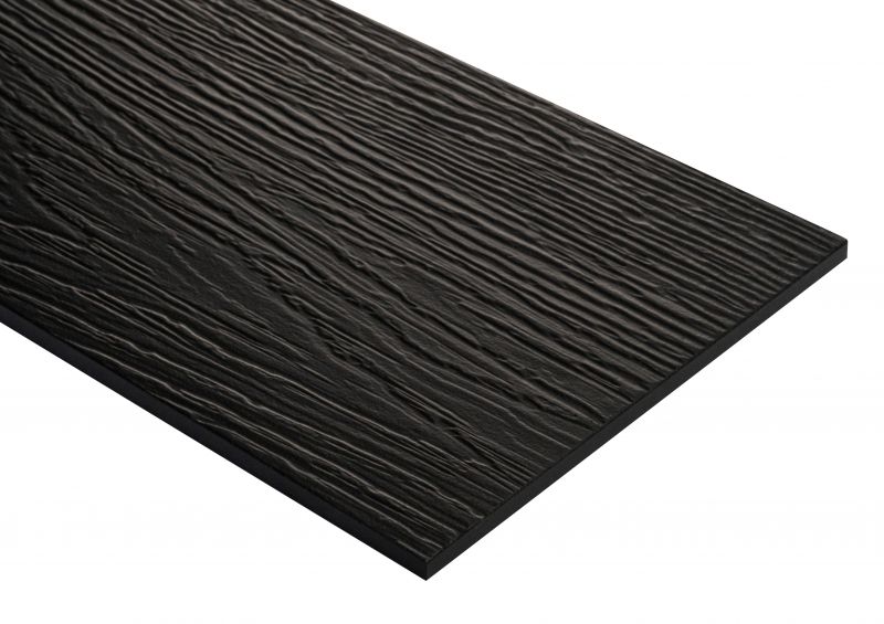 Фиброцементный сайдинг FibraPlank 200х3000х8мм RAL 9011