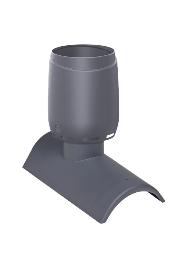 H-T FLOW коньковый вентиль для вентиляции черепичной кровли серый