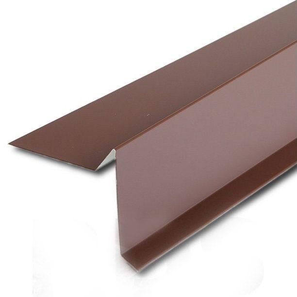 Фартук фронтонный S5 (цвета Ral 3011 / 6005 / 8017 / 9003)