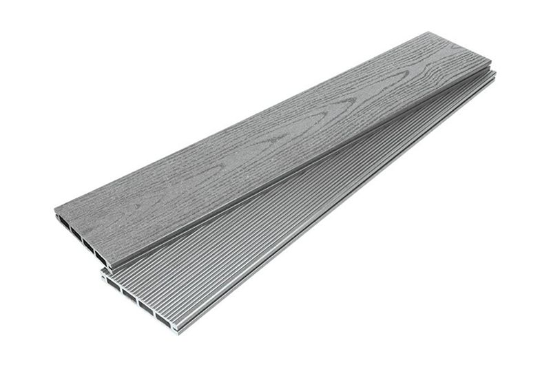 Террасная доска Lite 3D 138х26х3000мм(Бронза,Серый)