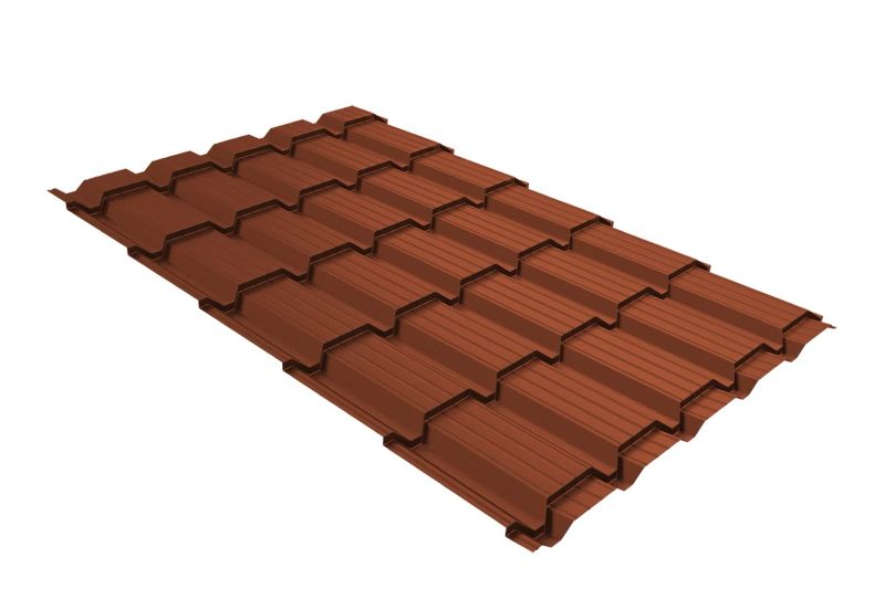 Металлочерепица Grand Line Quadro Profi Satin RAL 9005 черный