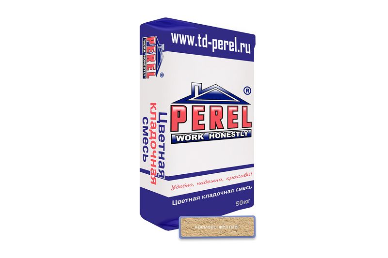 «Perel VL», применяются для кладки кирпича с водопоглощением от 5 до 17 %. (ручная формовка)0230 кремово-желтая