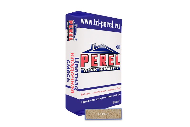 "Perel NL (лето), 25 кг"Цветные кладочные растворы, применяются для кладки кирпича с водопоглощением до 5 %. (Подходит для гиперпрессованного кирпича) 0120 бежевая