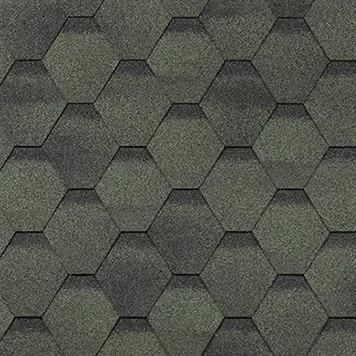 Гибкая черепица Shinglas (Шинглас) Финская Соната Зеленый