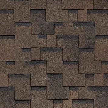 Гибкая черепица Shinglas (Шинглас) Финская Аккорд Коричневый